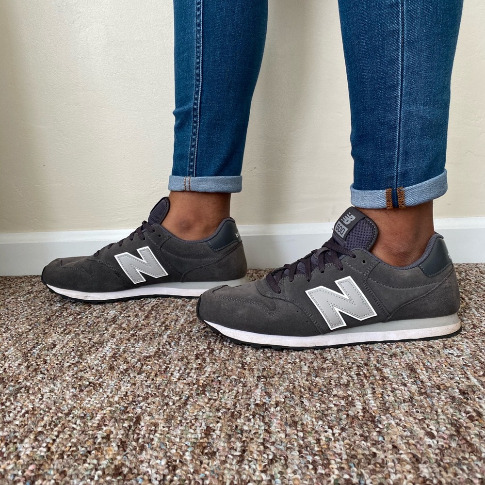 Gray New Balance 500 Classic Sneaker